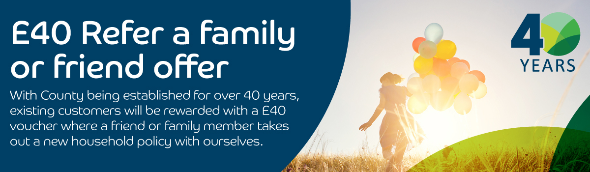 £40 Refer a family or friend offer